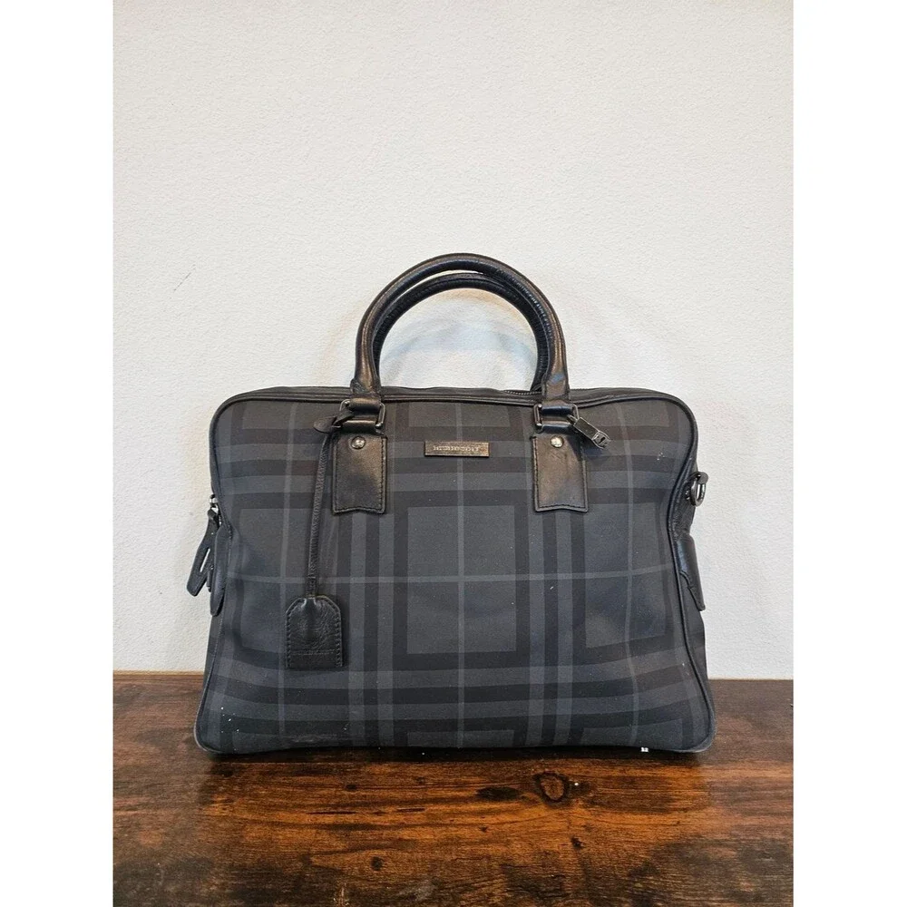 Burberry Nova Check Briefcase / Laptop Bag